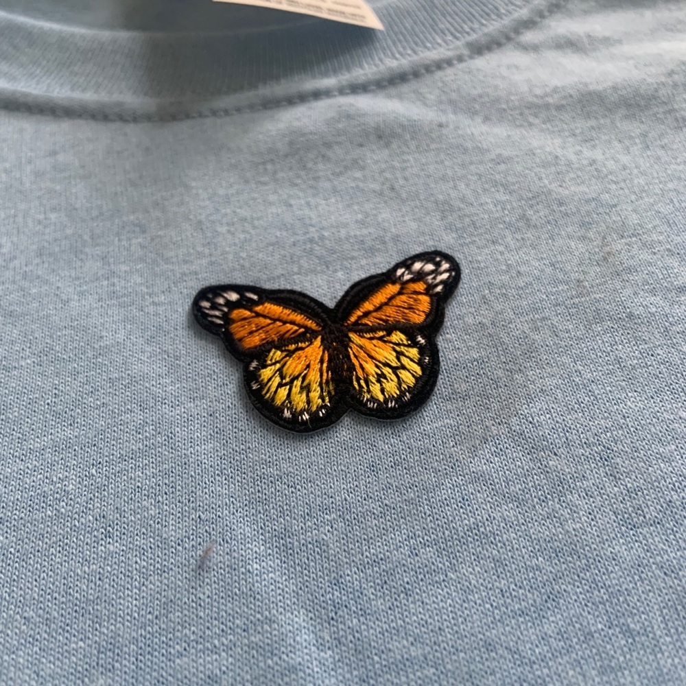 l a s t  one✨ baby blue butterfly tee🦋 - Picture 7 of 7
